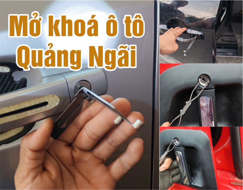 Sửa khoá ô tô Quảng Ngãi